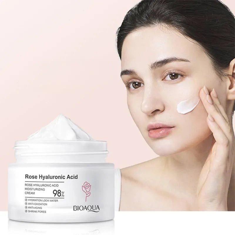 Rose Hyaluronic Acid Moisturizing Cream